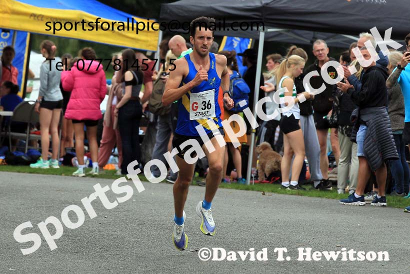 Senior mens Northern 6 Stage Relay, 2023 Northern 6 and 4 Stage Relays and Youngsters, Birkenhead Park, Wirral.  Photo: David T. Hewitson/Sports for All Pics